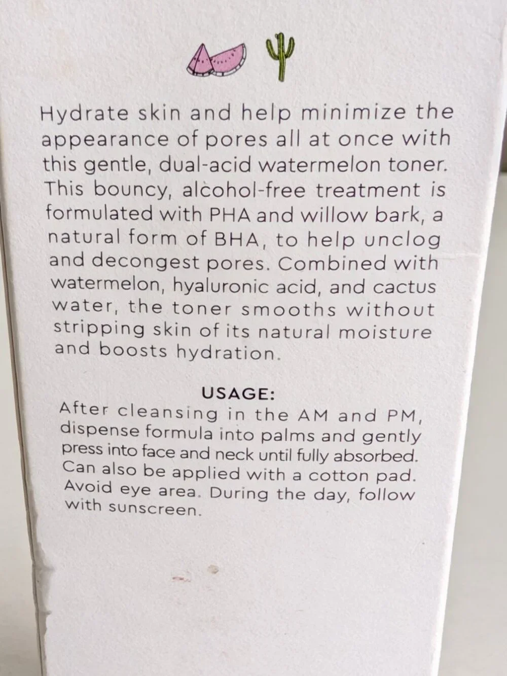 Glow Recipe Watermelon Glow PHA+BHA Pore-Tight Toner Hydrating 150ml/5 fl oz